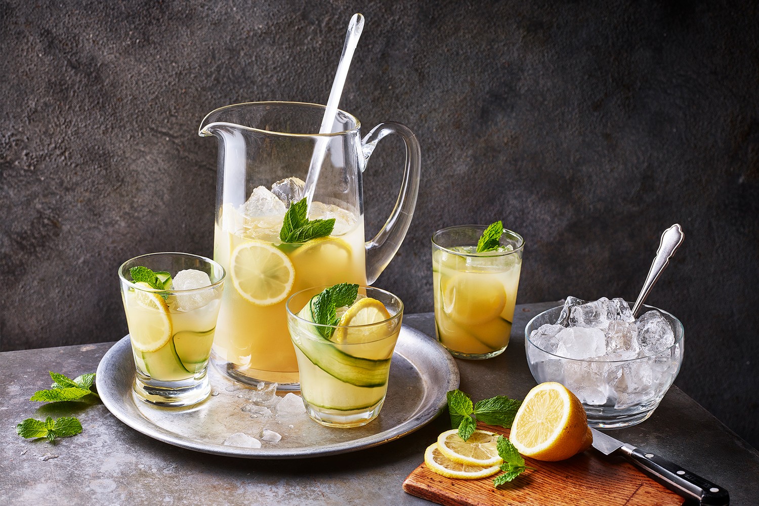 English garden cocktail