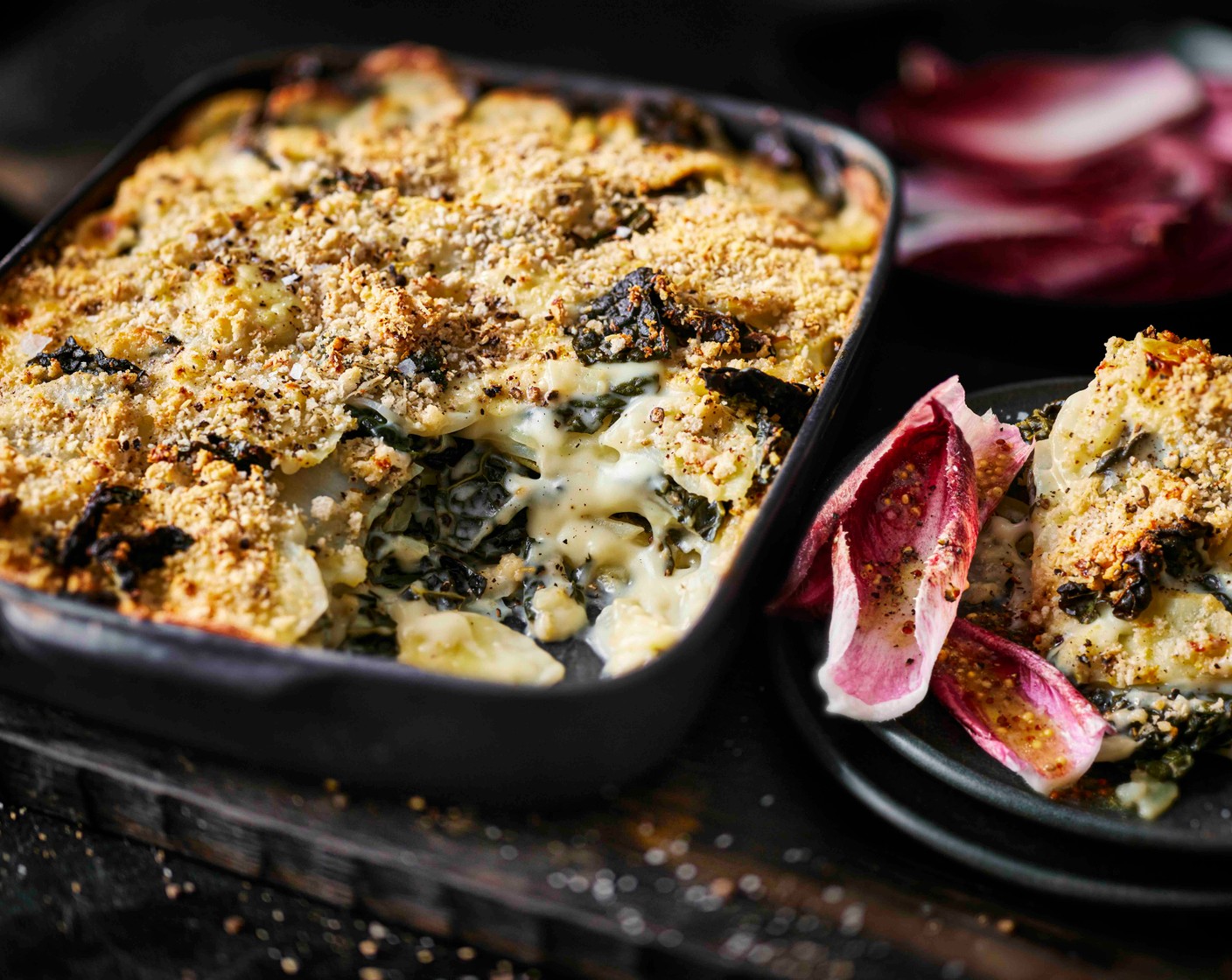 step 7 Serve the potato bake with the salad.