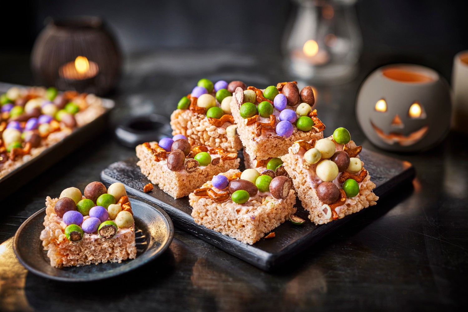 Monster mallow rice pop squares