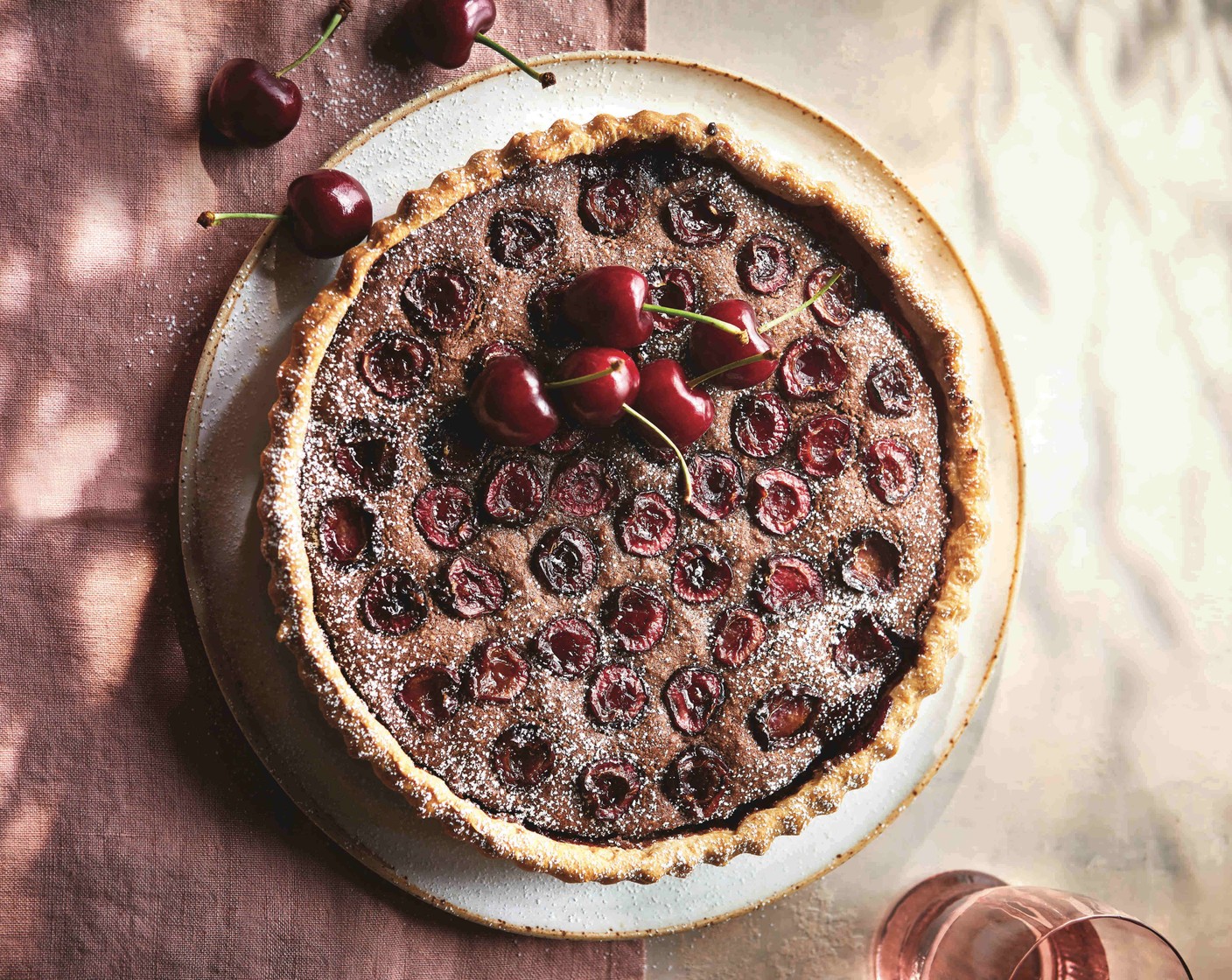 step 6 To serve, remove from the tin and dust with icing sugar (to taste). Serve with crème fraîche (1 tub).