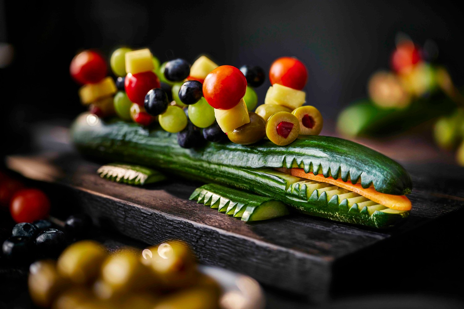 Cucumber crocodile recipe