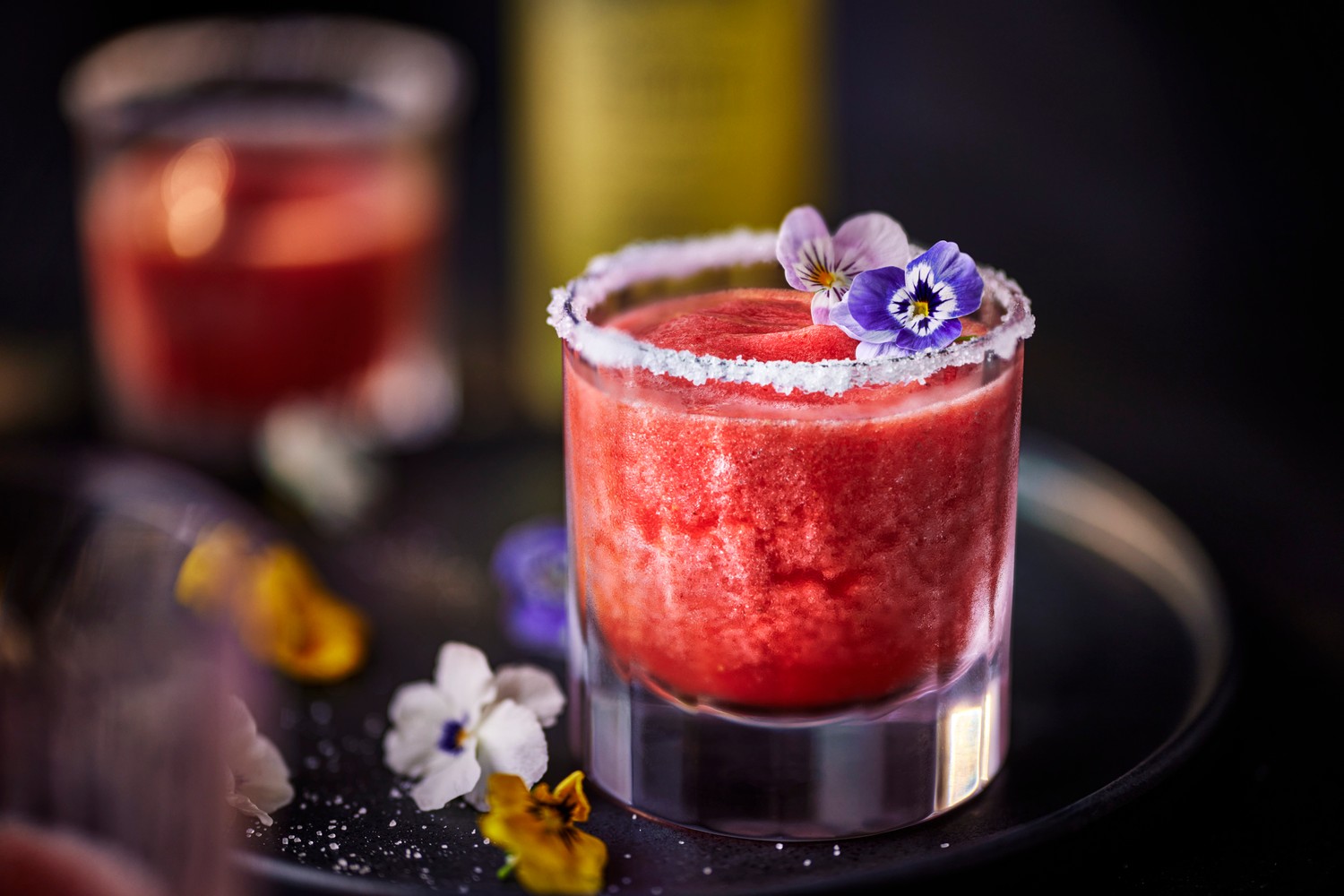 Frozen limoncello and strawberry margarita recipe