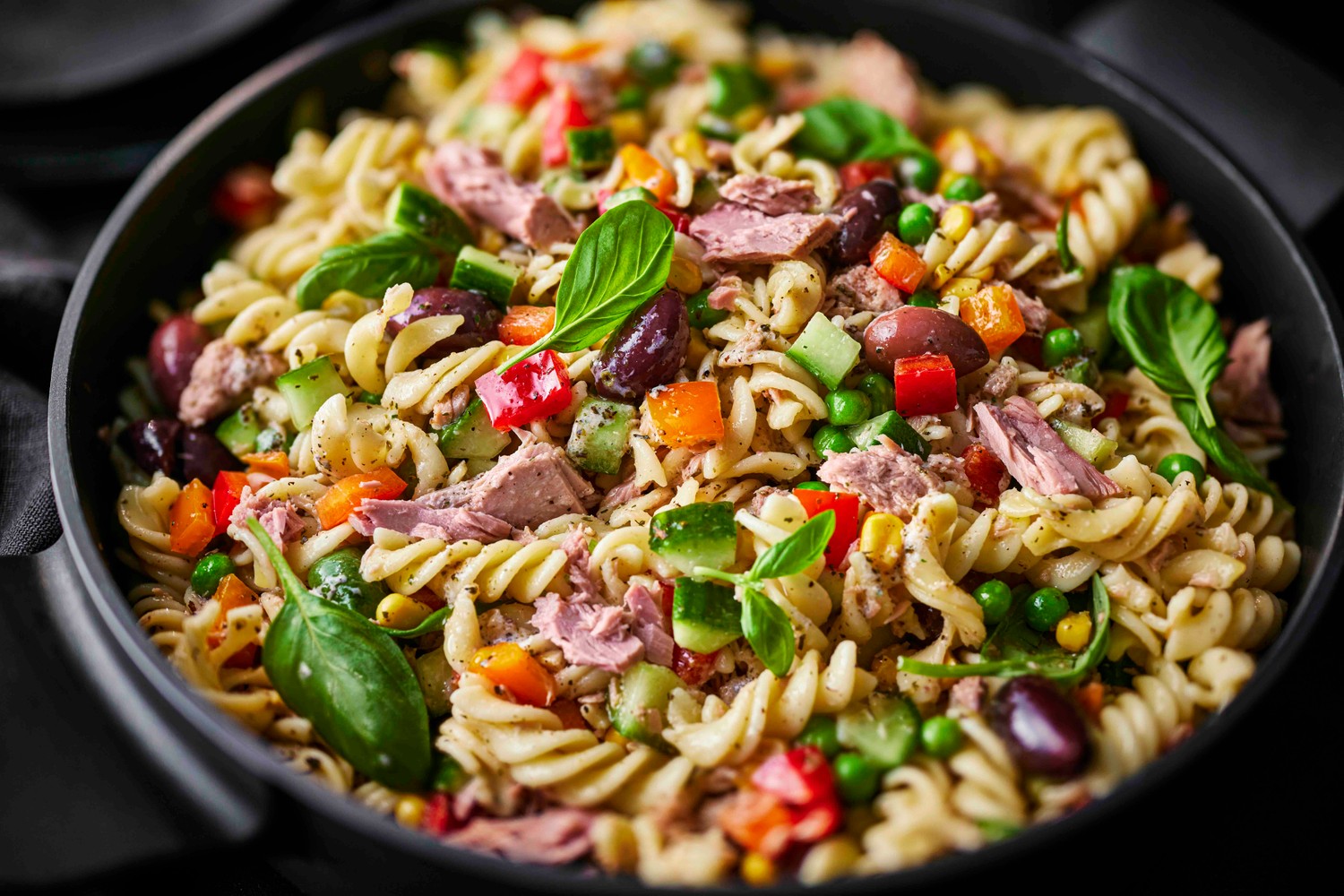 Healthy tuna pasta salad recipe