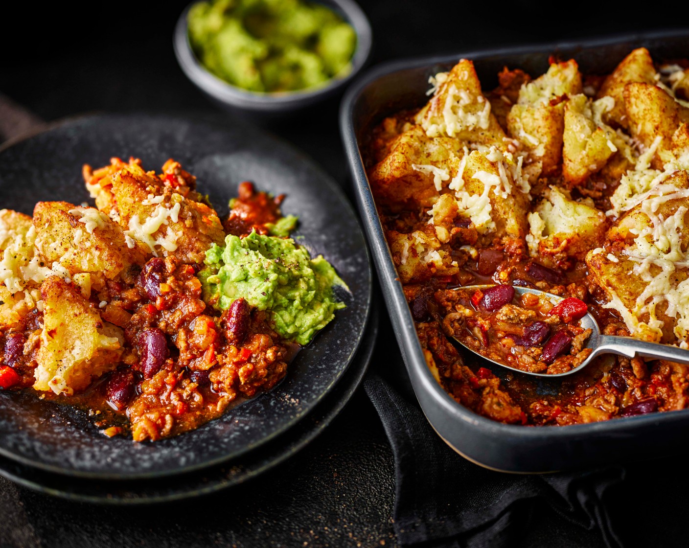 step 5 Serve with a dollop of guacamole (to taste) or soured cream (to taste), if you like.