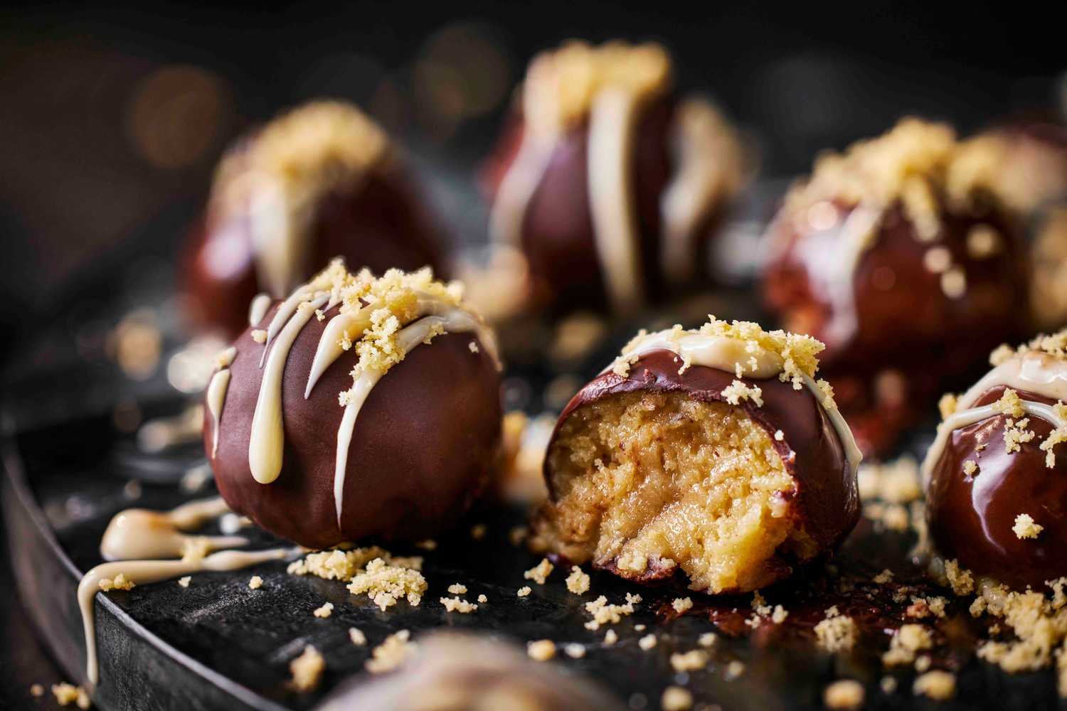 Custard cream truffles recipe