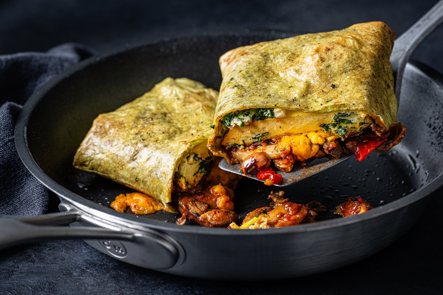 High protein breakfast burrito recipe
