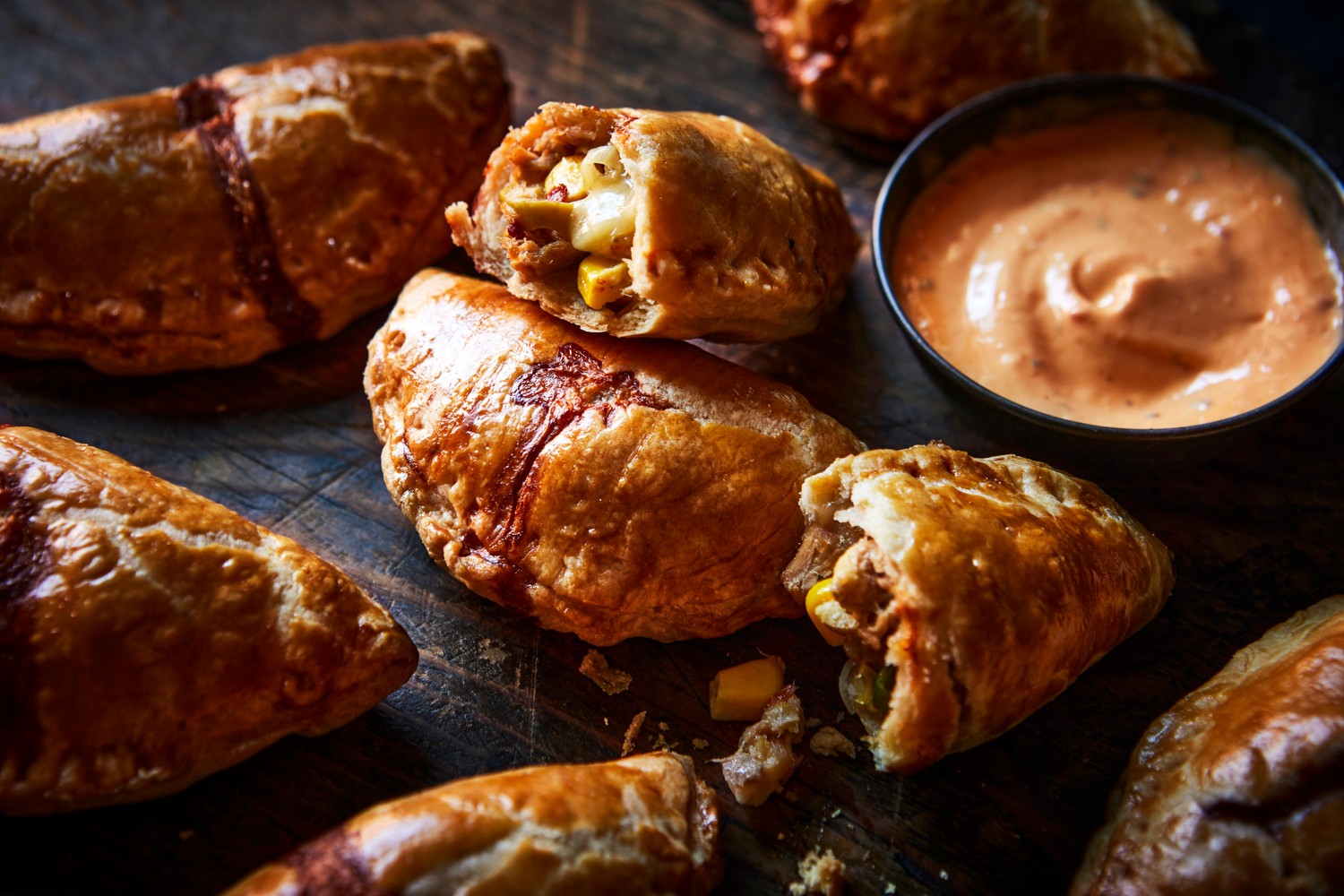 Air fryer tuna melt empanadas recipe