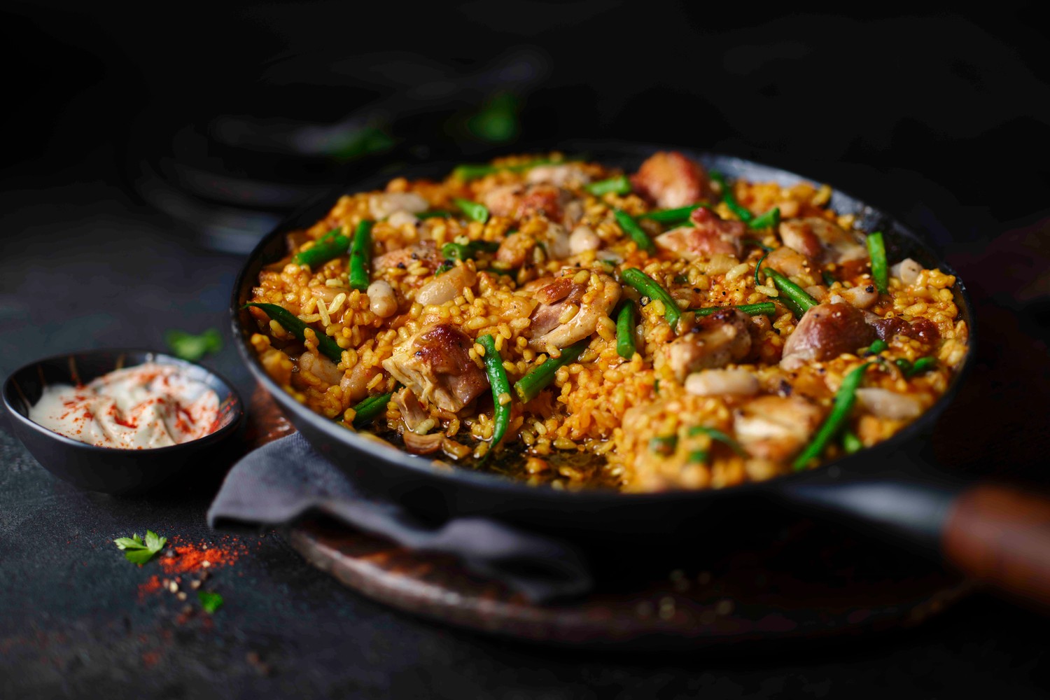 Chicken paella recipe