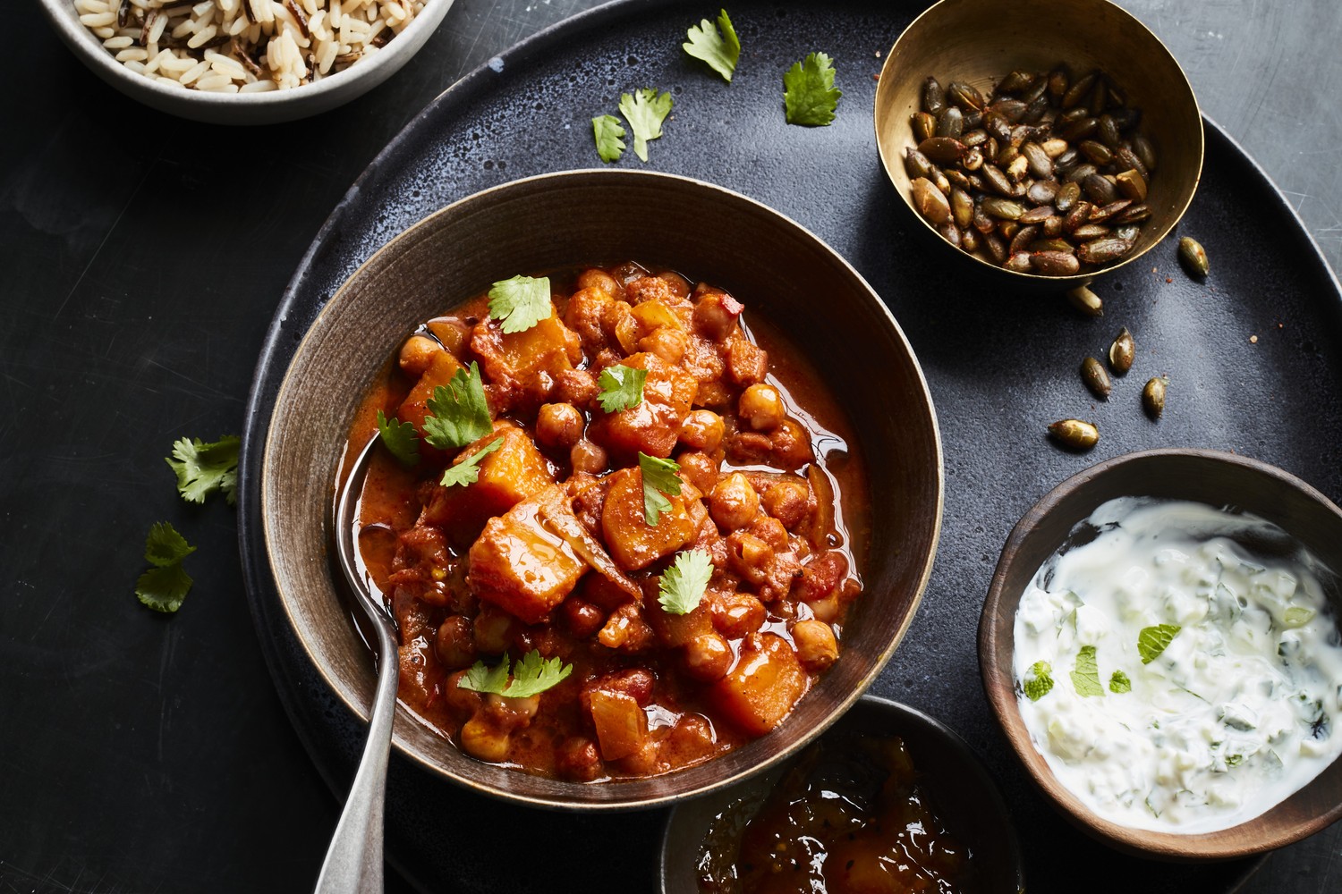 Spiced masala curry