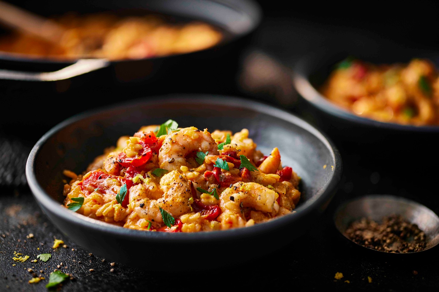 Healthy prawn risotto recipe