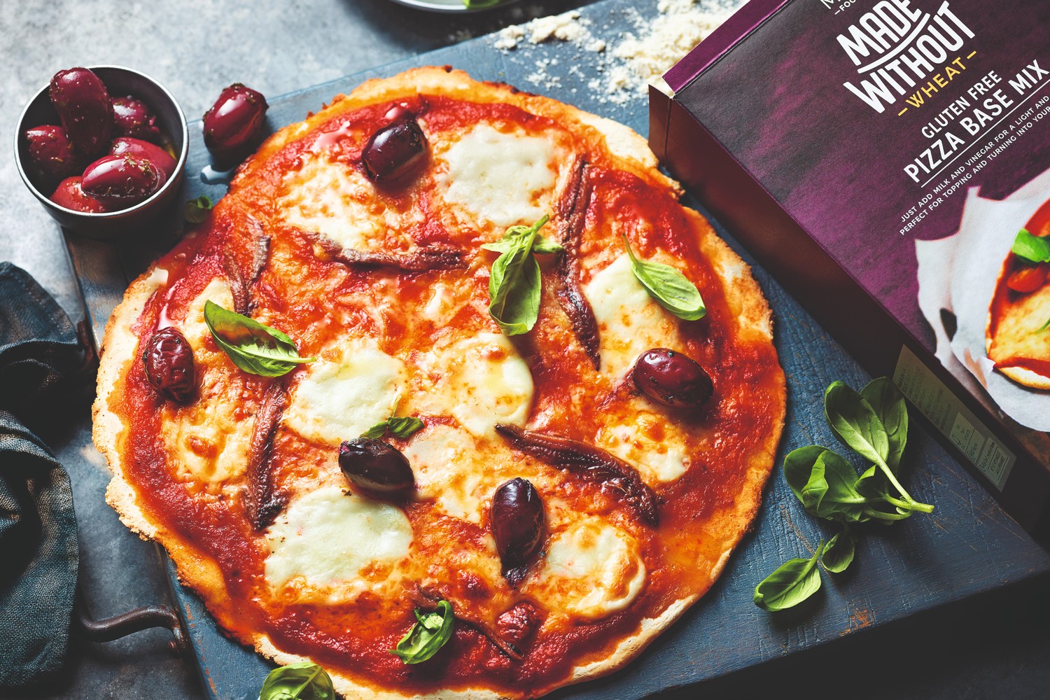Gluten-free pizzas