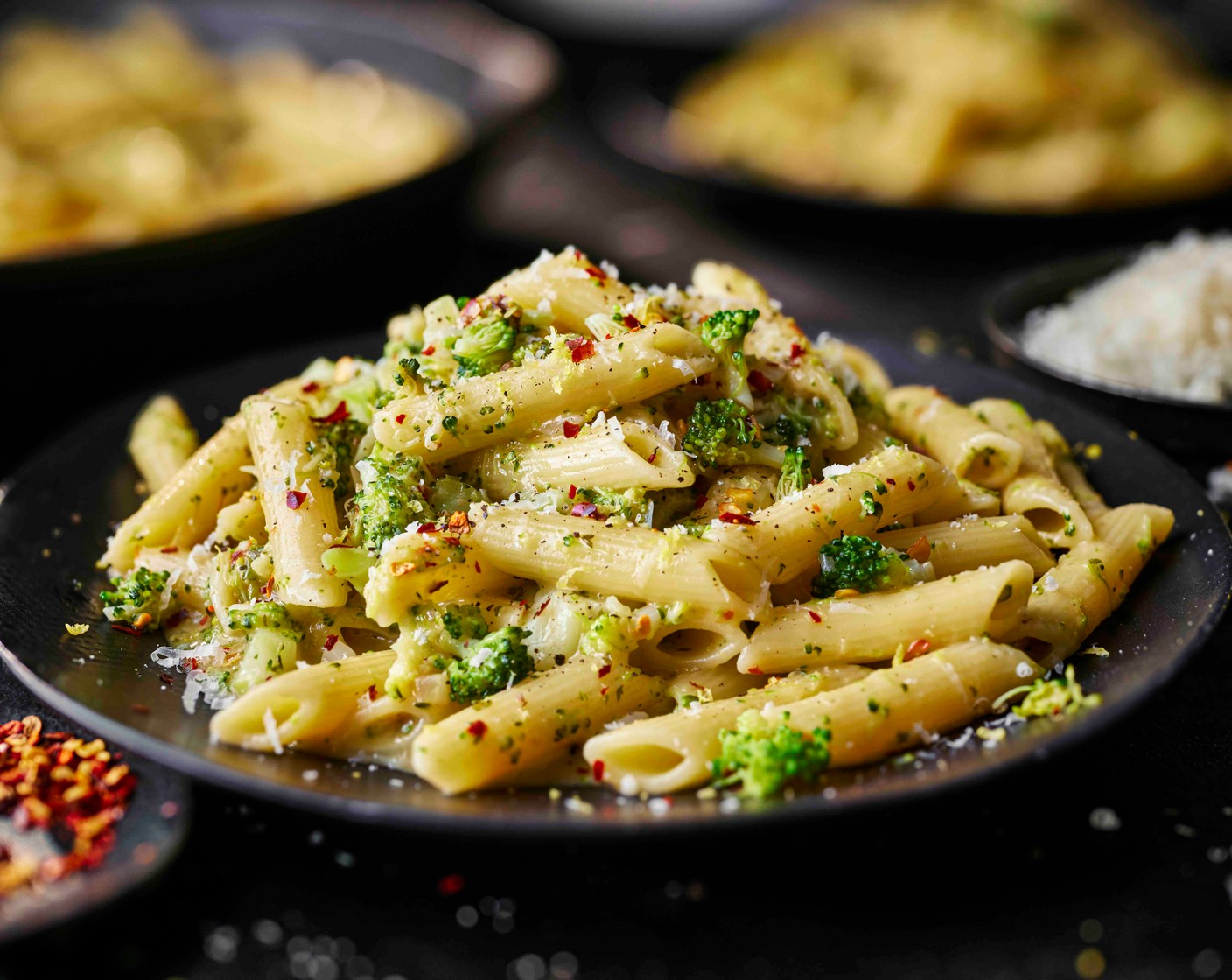 step 5 Season to taste with salt and pepper. Spoon into bowls and finish with the remaining cheese on top.