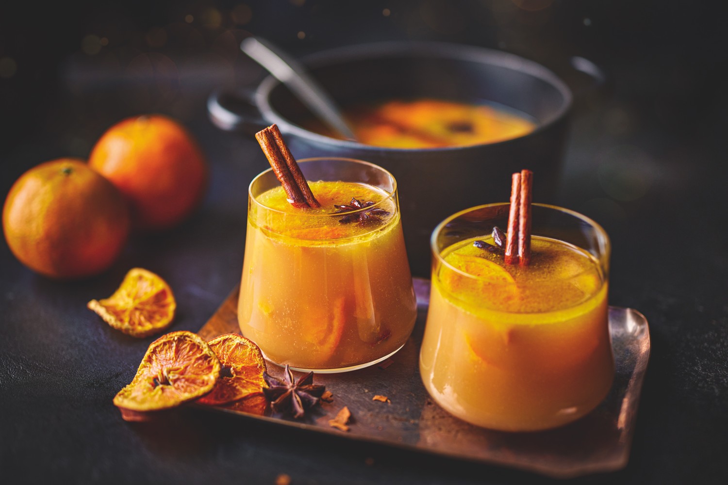 Hot buttered rum and apple punch recipe