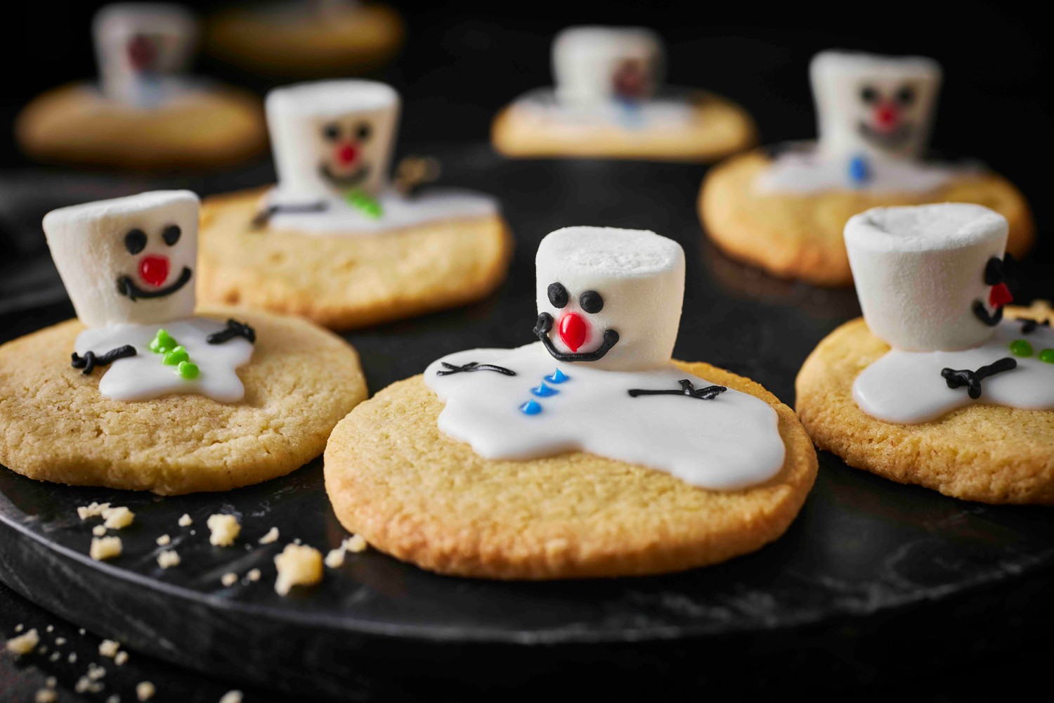 Melting snowman cookies recipe