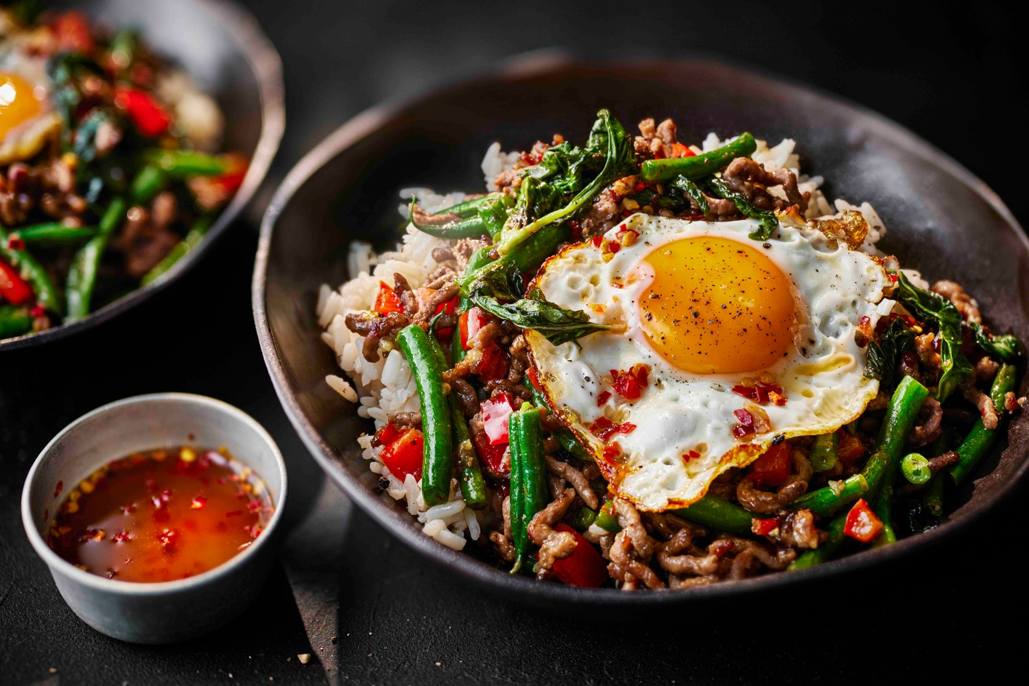 Thai basil beef bowl recipe