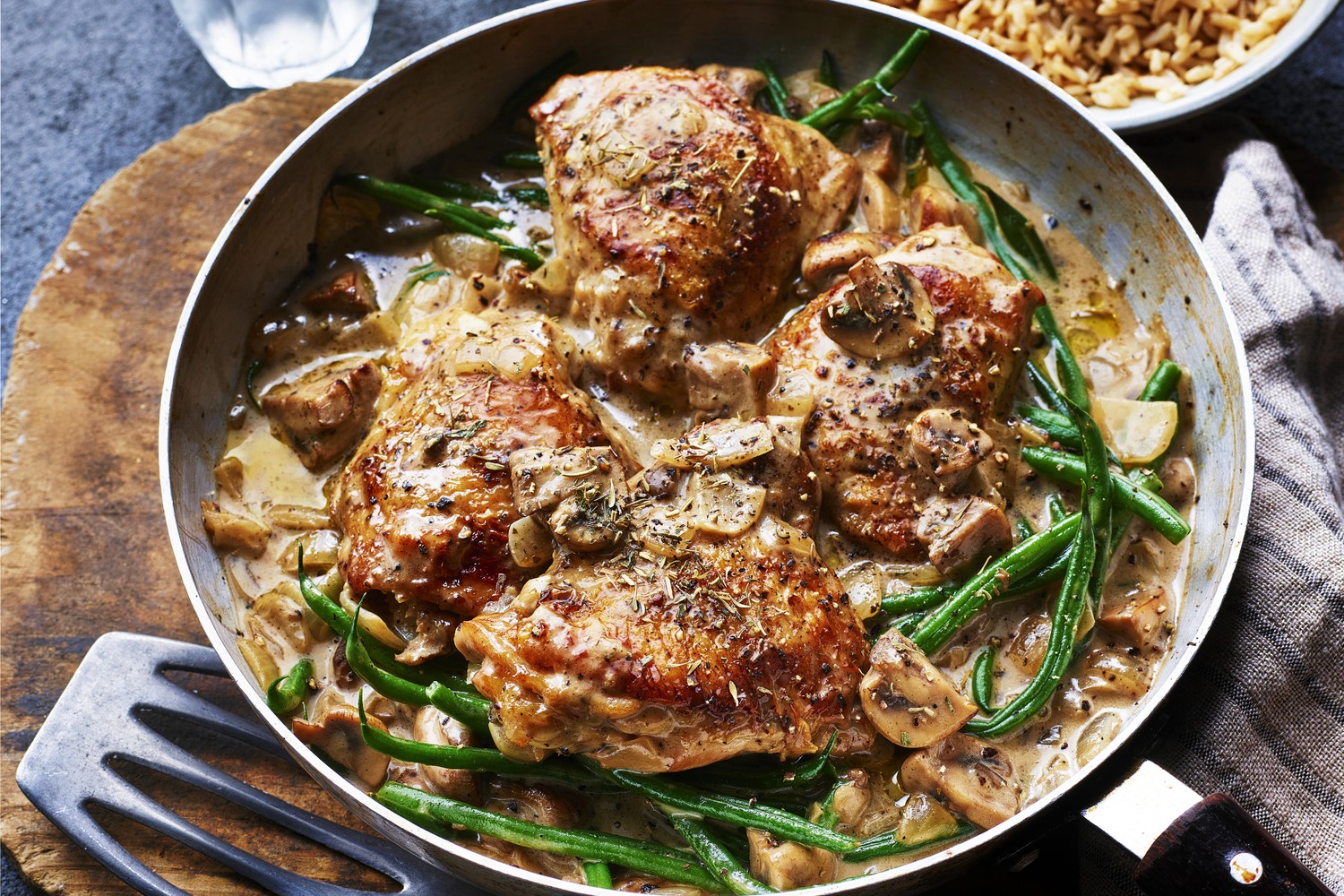Creamy one-pot chicken