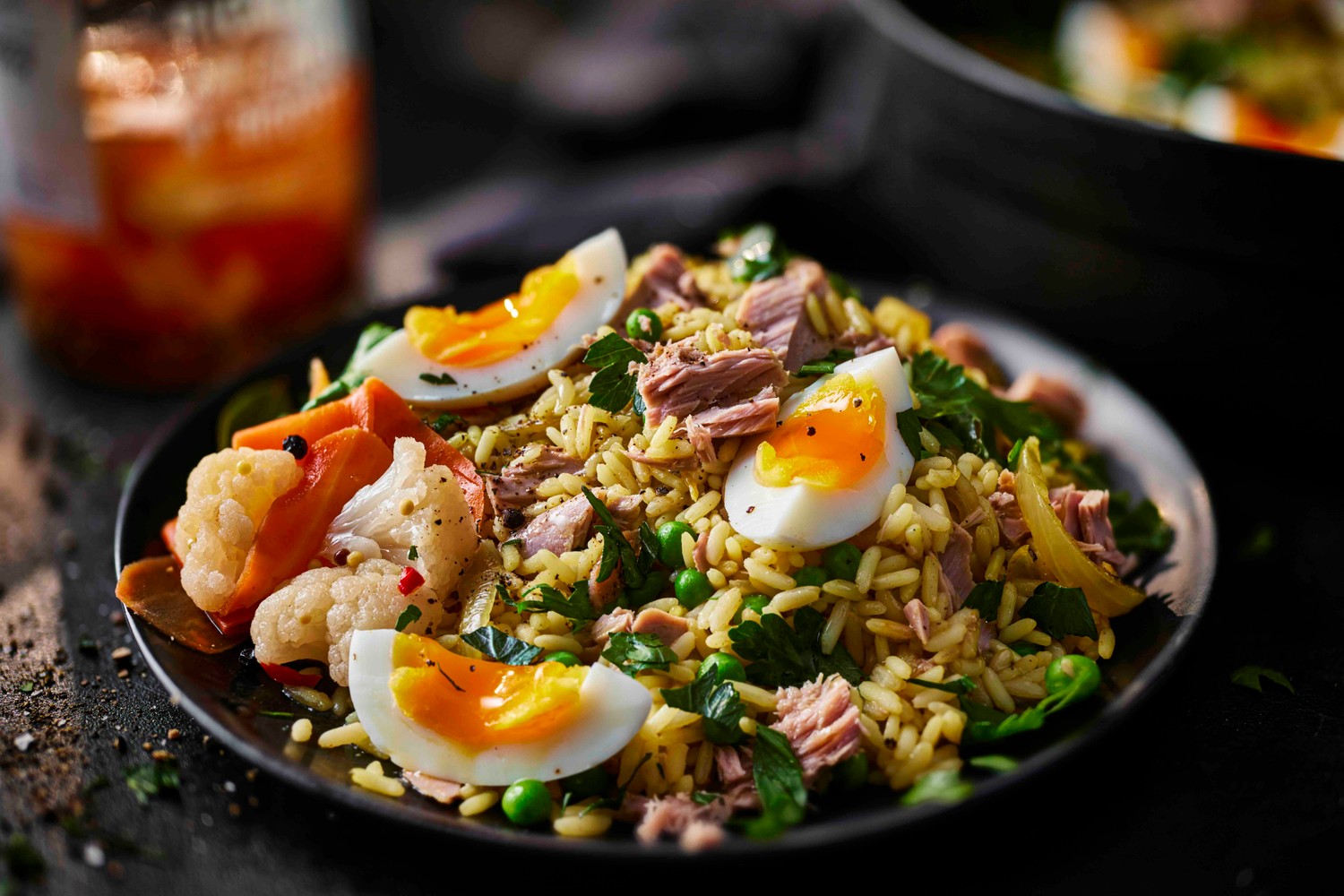 Healthy tuna kedgeree recipe
