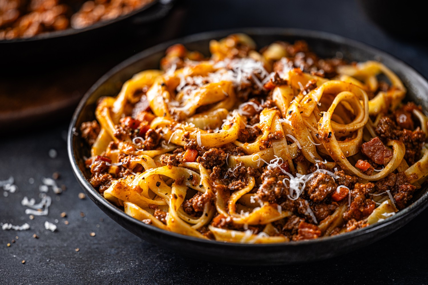 Slow-cooked venison mince ragu