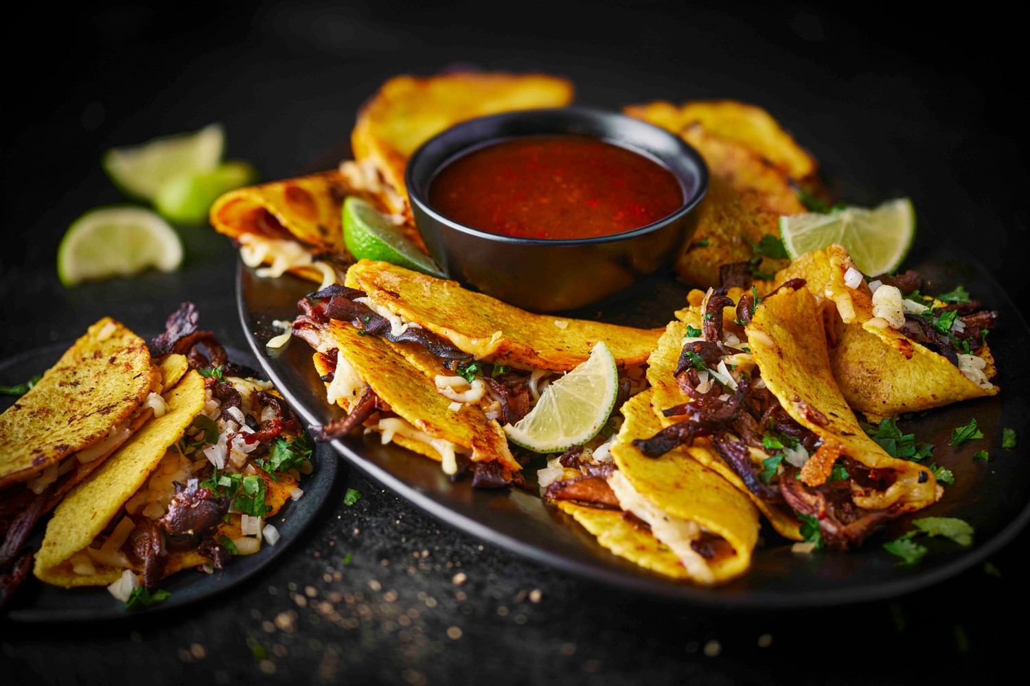 Healthy mushroom birria tacos recipe