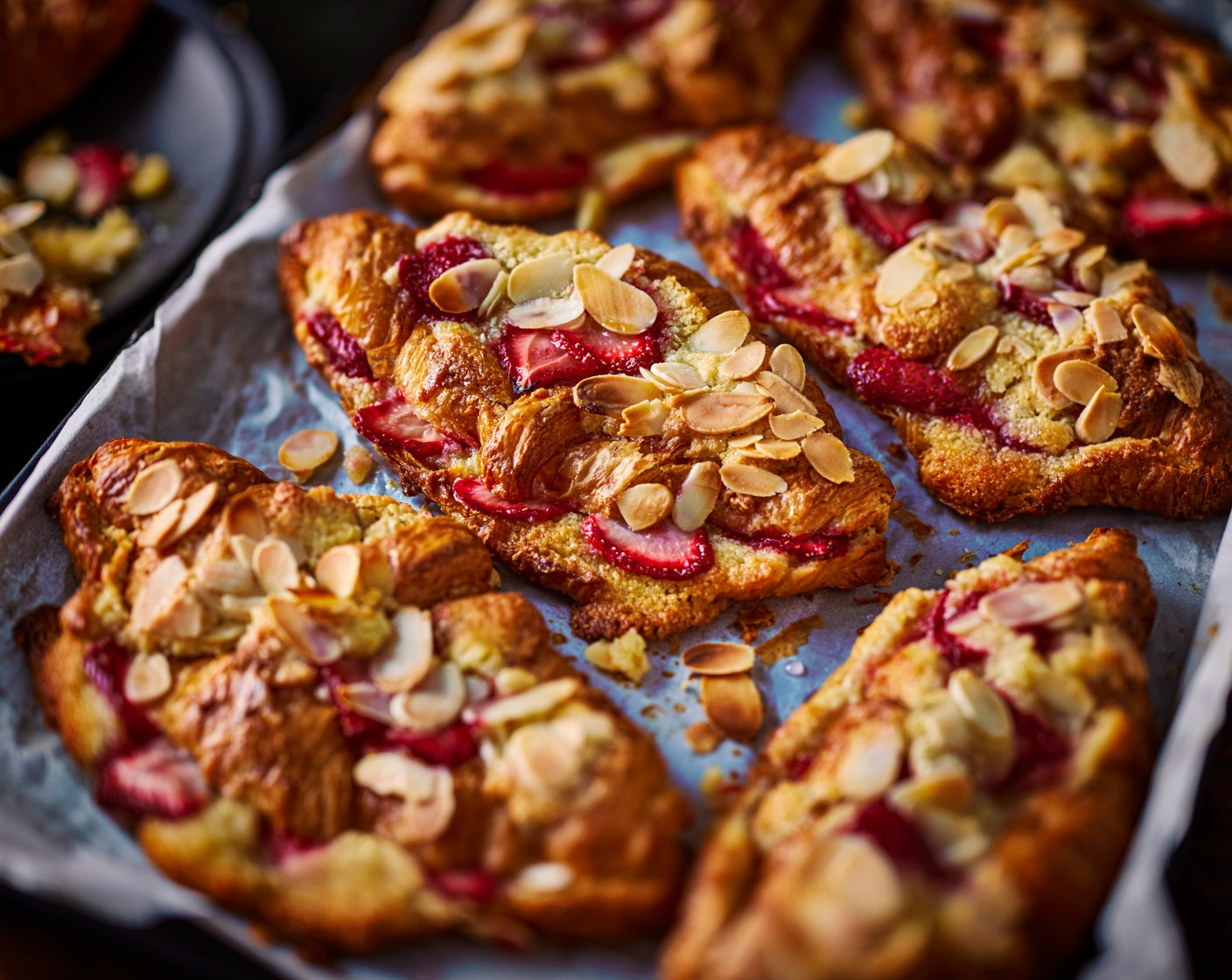 step 4 Bake for 18-22 minutes, or until the frangipane is set and golden brown. Remove from the oven and allow to cool slightly before devouring.