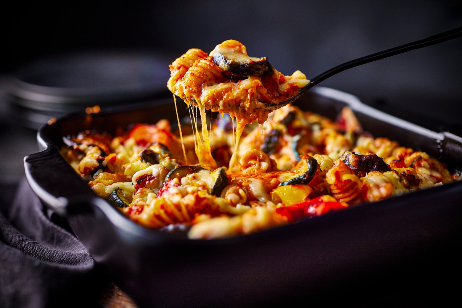 Hidden vegetable pasta bake recipe