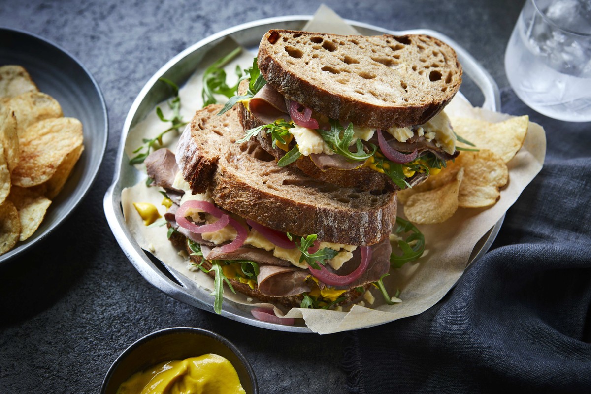 Ultimate roast beef sandwich Recipe | M&S