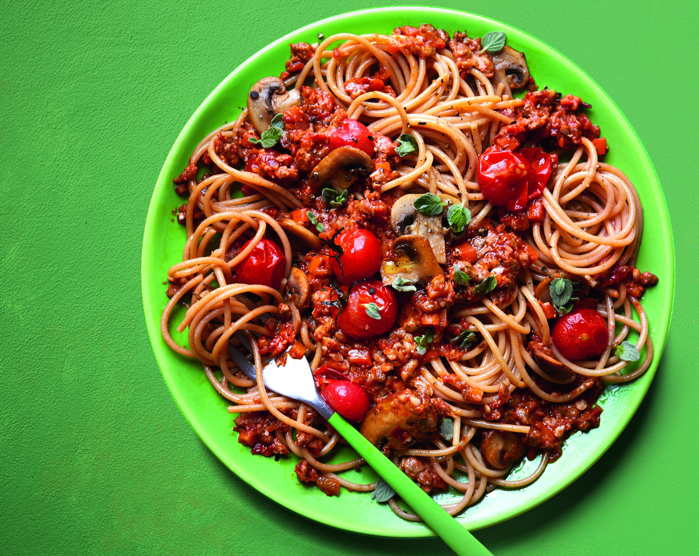 Plant-powered bolognese