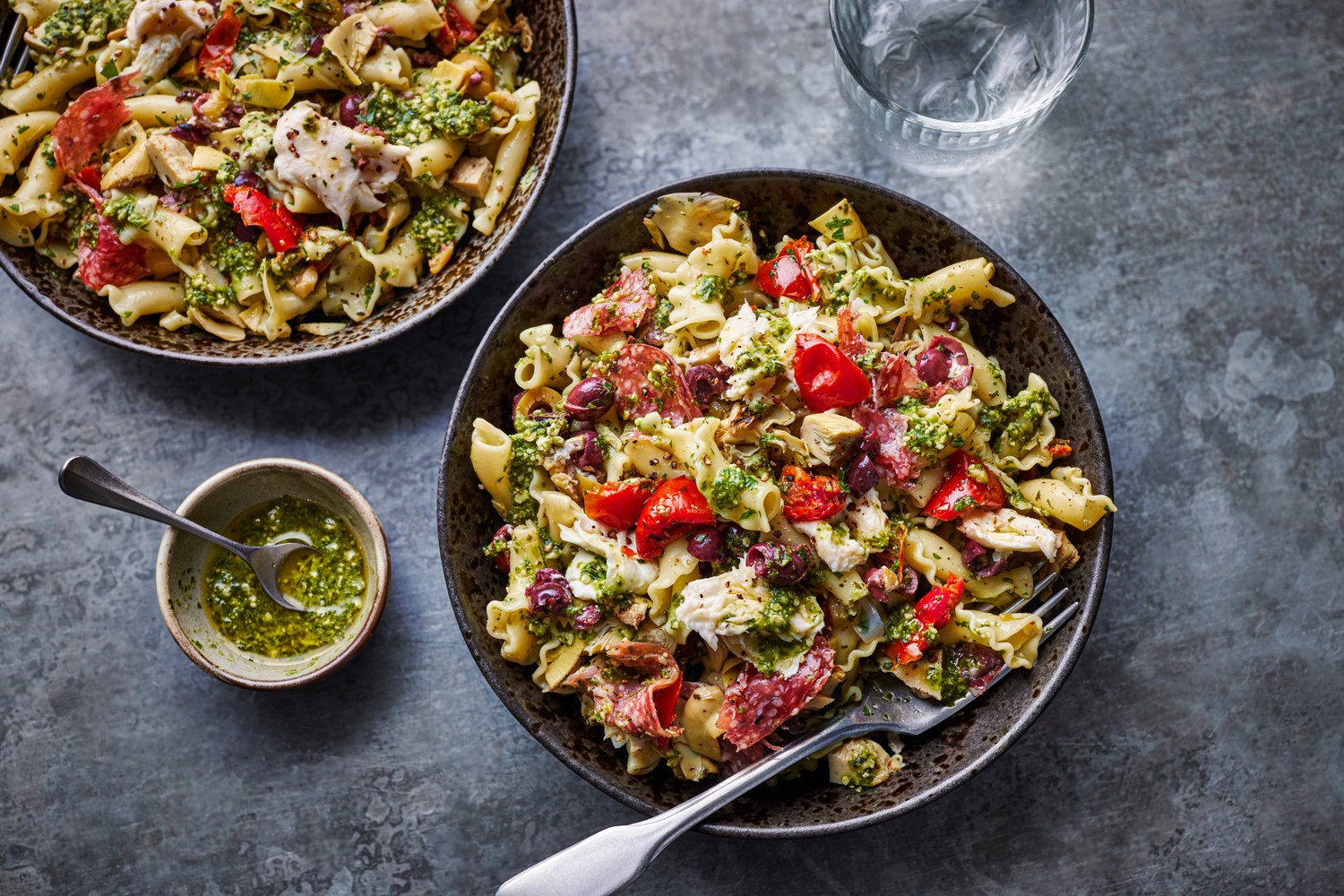 Antipasti pasta salad
