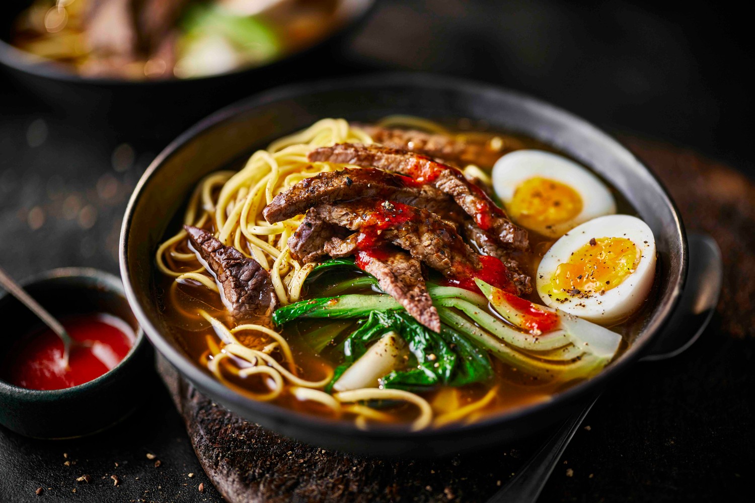 Sesame beef ramen recipe