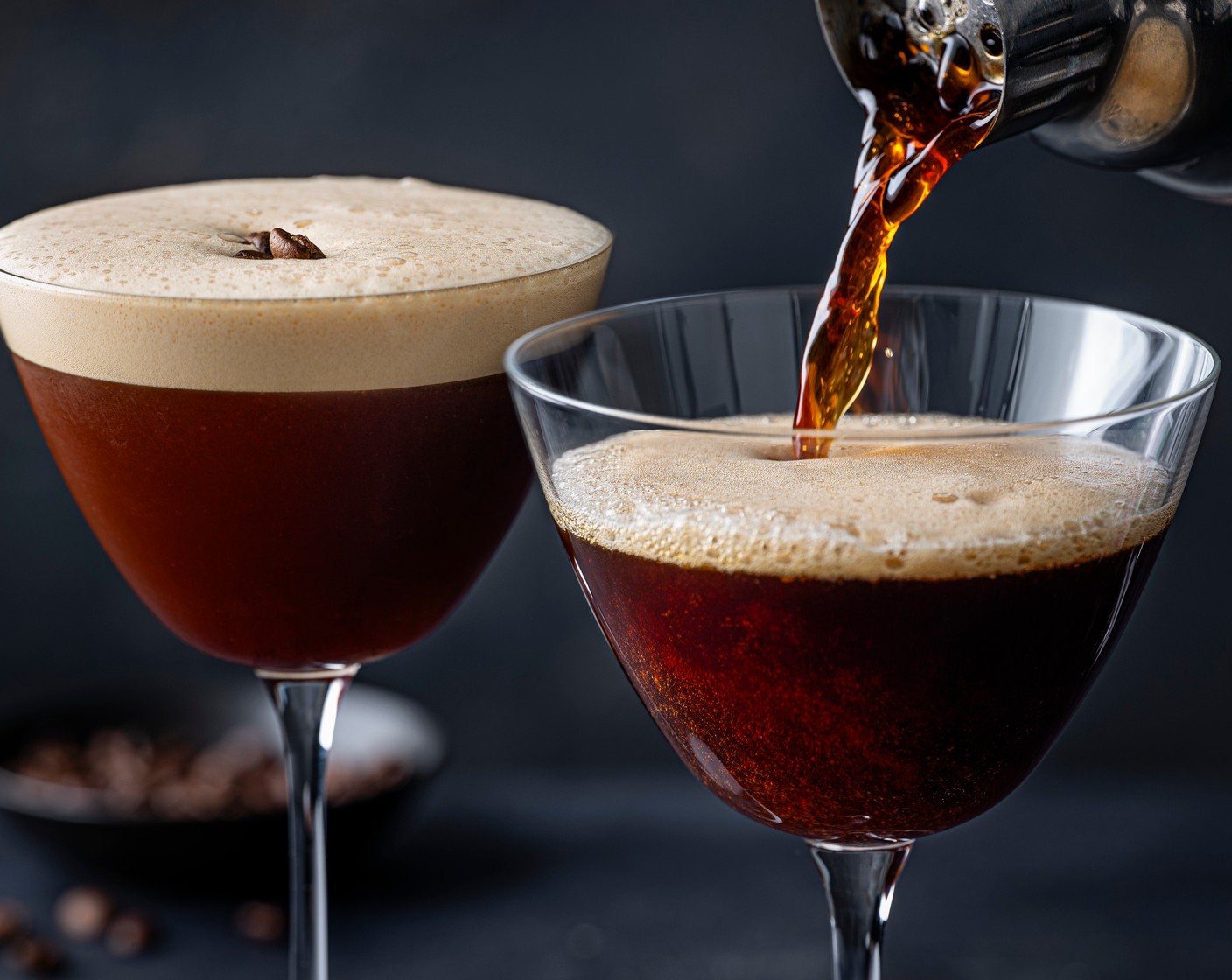 step 5 Garnish with a coffee bean (4) on top.