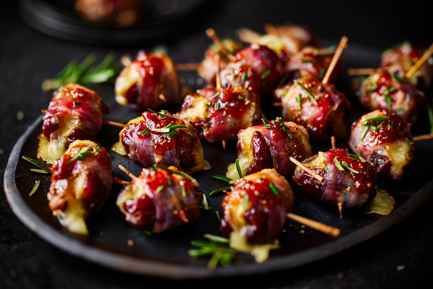 Bacon wrapped dates recipe