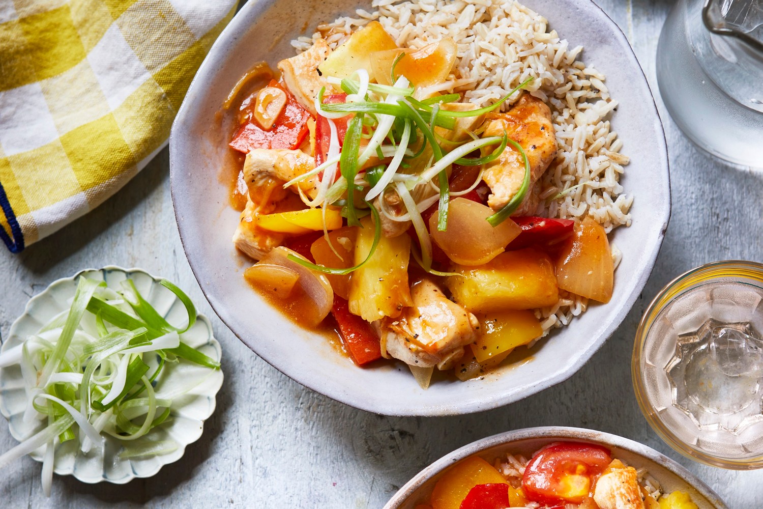 Sweet-and-sour chicken
