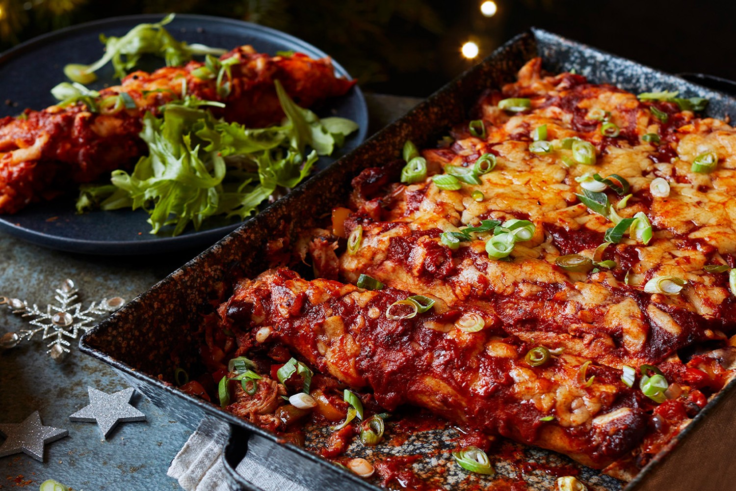 Turkey enchiladas recipe