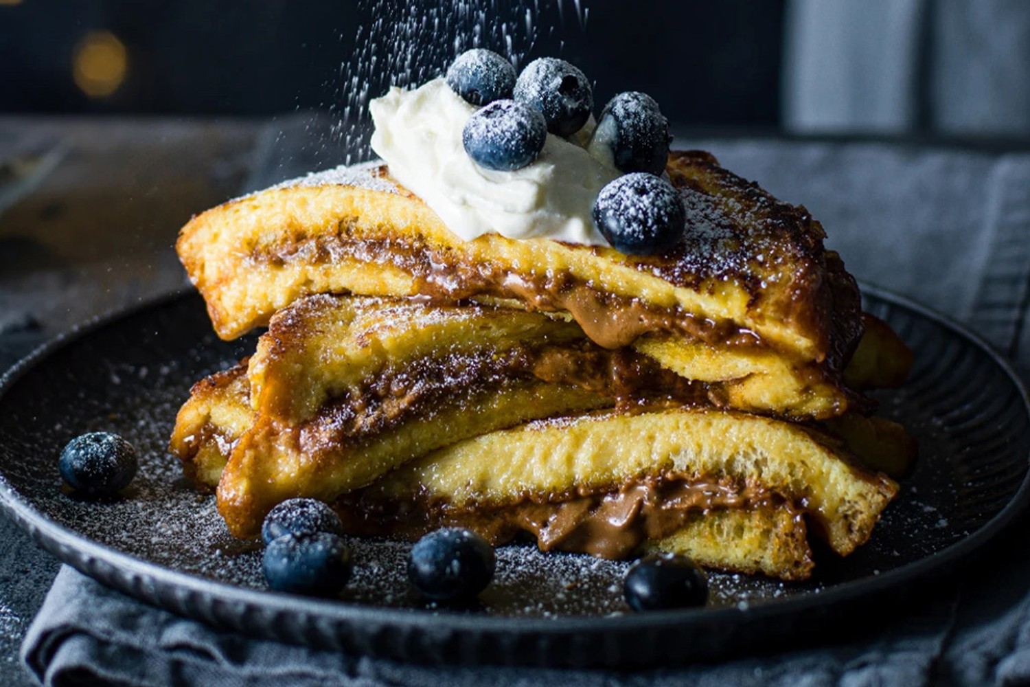 Salted caramel French toast