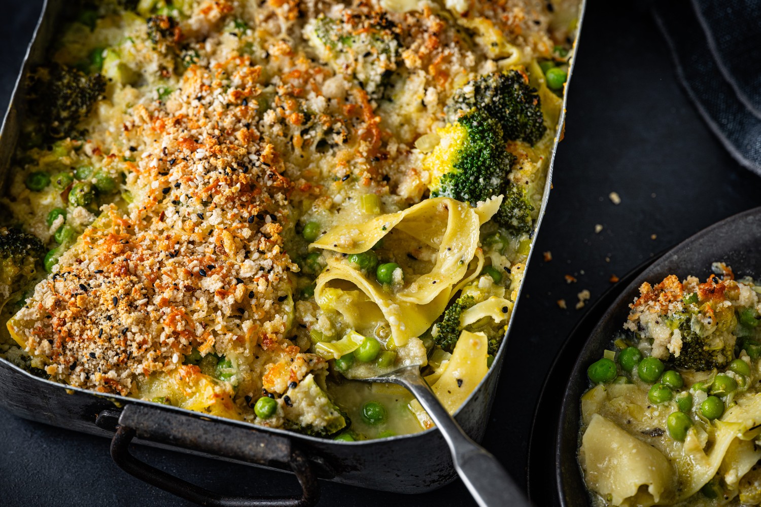 One-pan green lasagne recipe