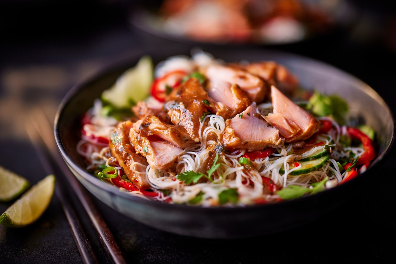 Soy and miso salmon recipe