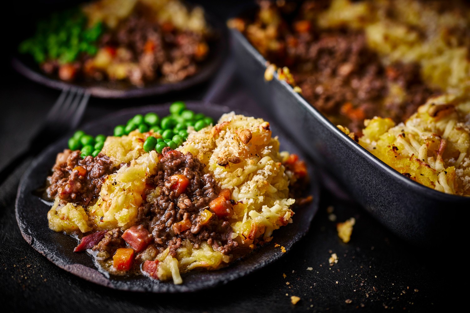 Beef and swede Cumberland pie recipe