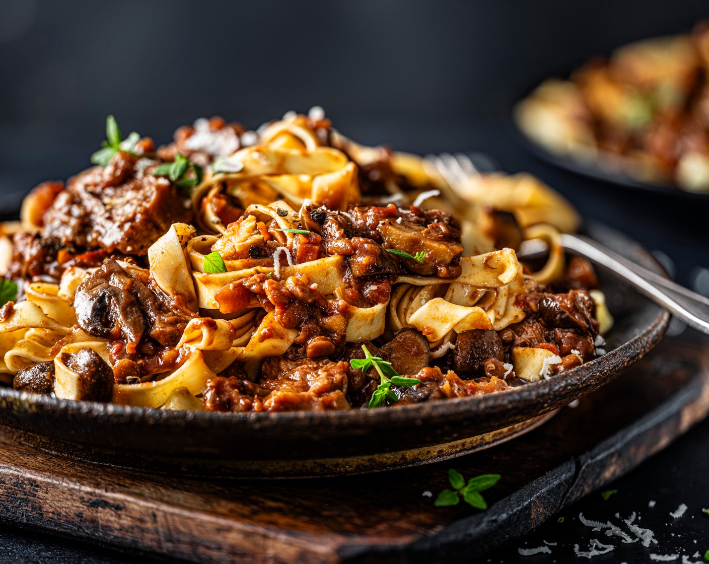 step 6 Tip: If you’re making this recipe ahead of time, allow the ragù to cool completely, then pop it into a freezable container or resealable bags. This can be frozen for up to three months. Just make sure it is fully defrosted before reheating.