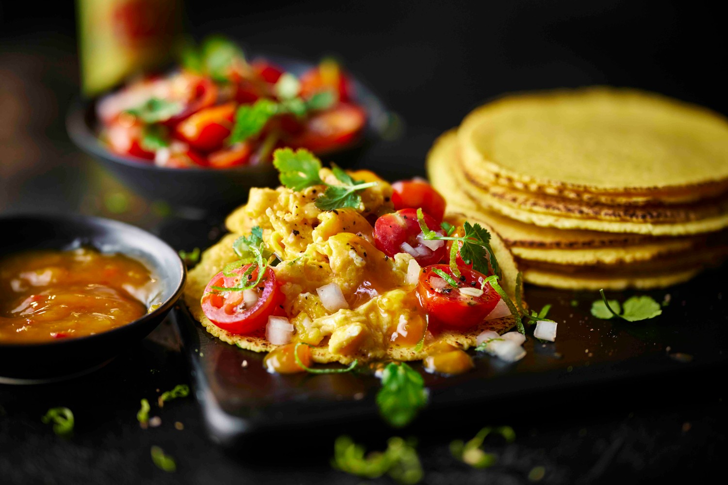 Egg breakfast tacos