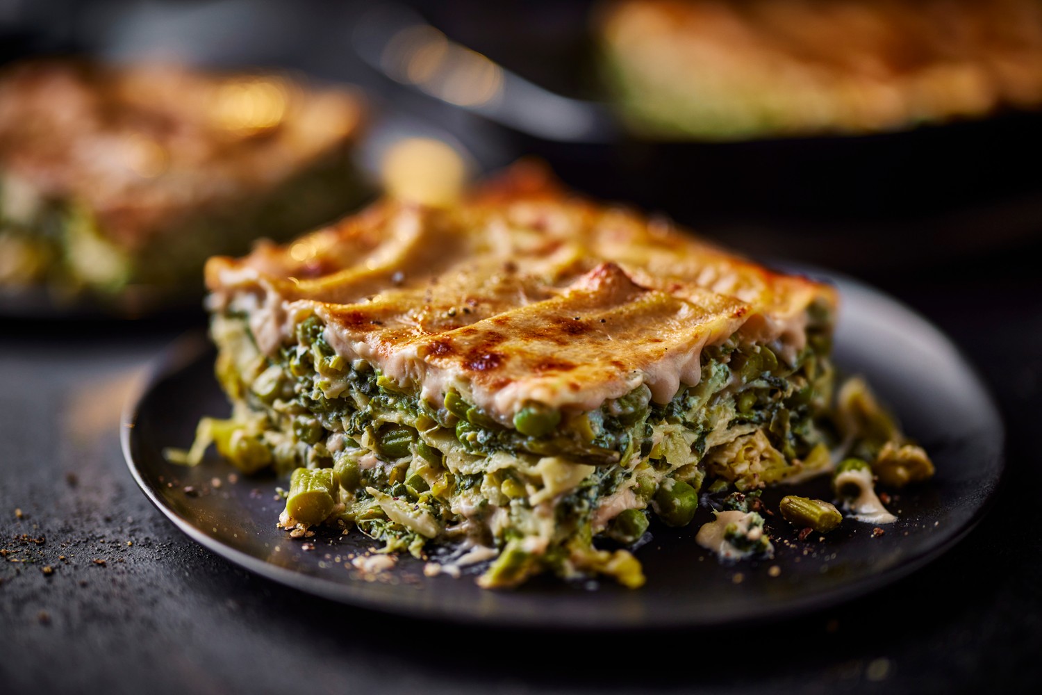 Spring vegetable lasagne recipe
