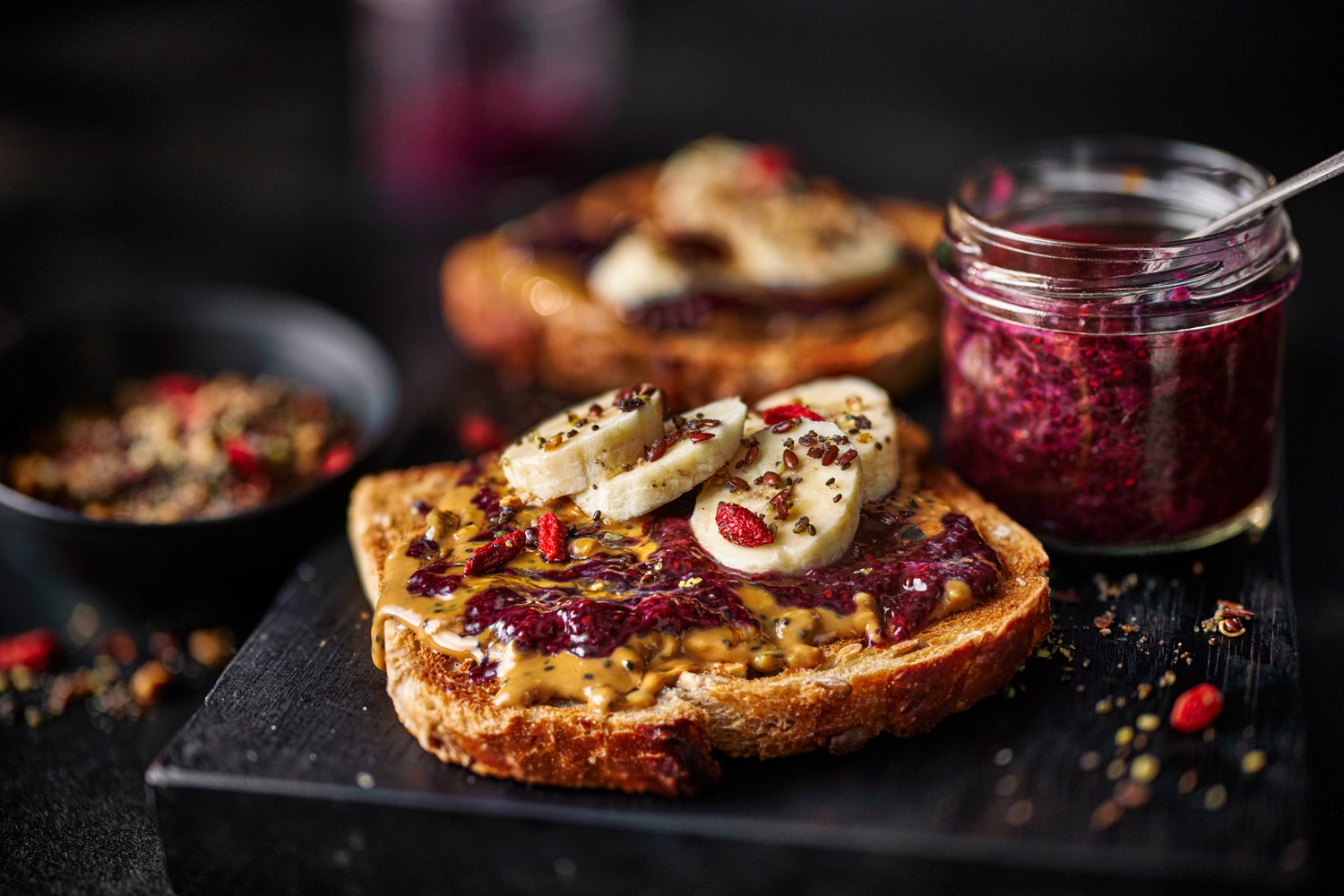 Blueberry chia seed jam recipe