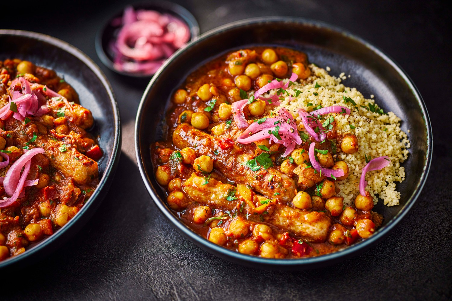 Lamb sausage tagine recipe