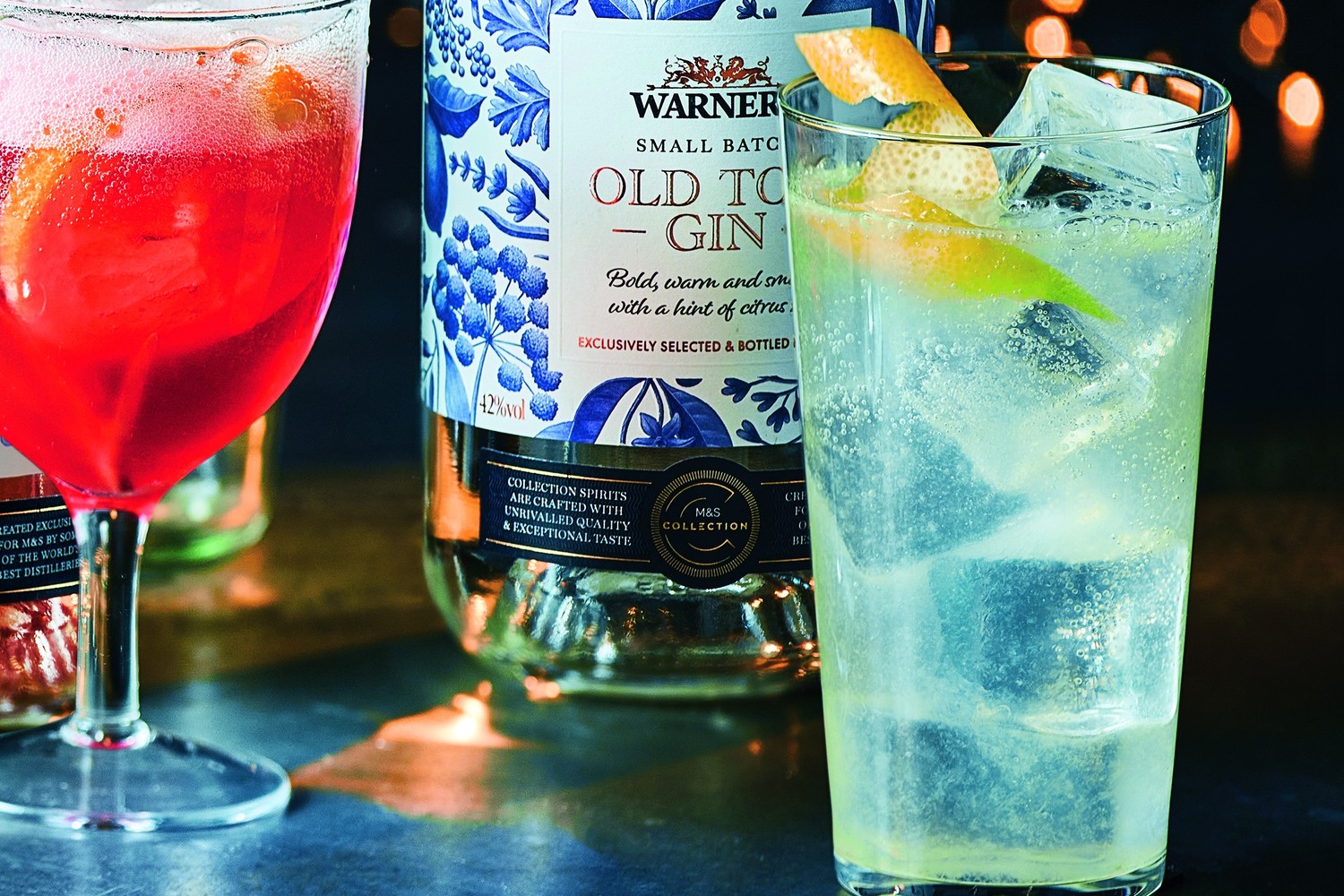Old Tom Collins cocktail