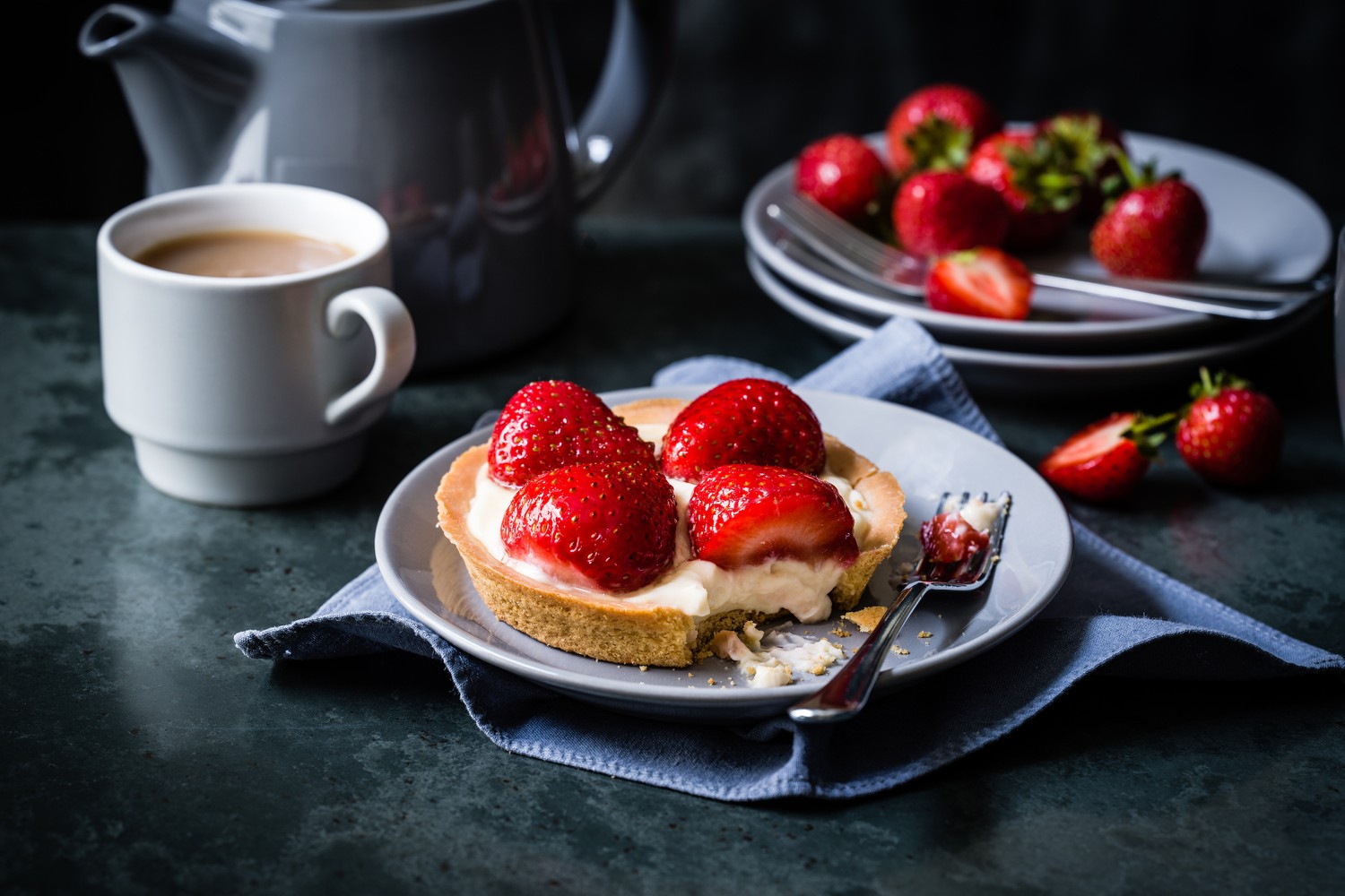Sweet and savoury pastry tart cases