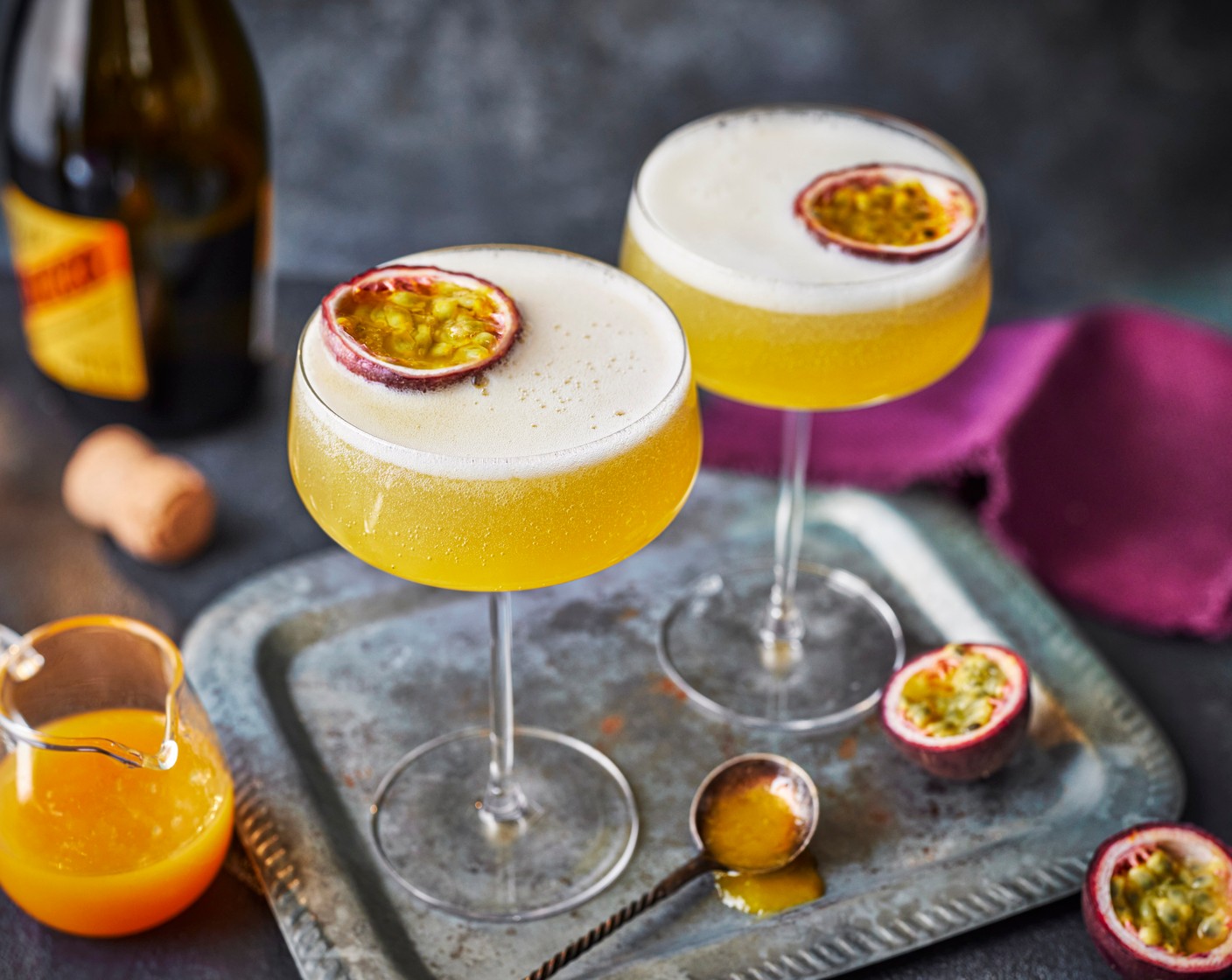 Mango And Passion Fruit Bellini Recipes Mands Recipe Mands 0809