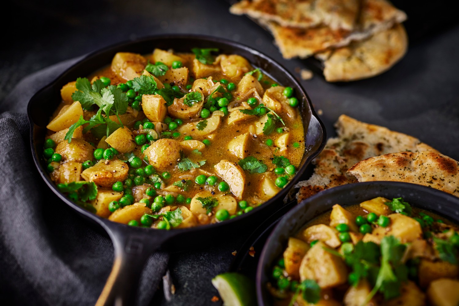 Pea and potato curry recipes