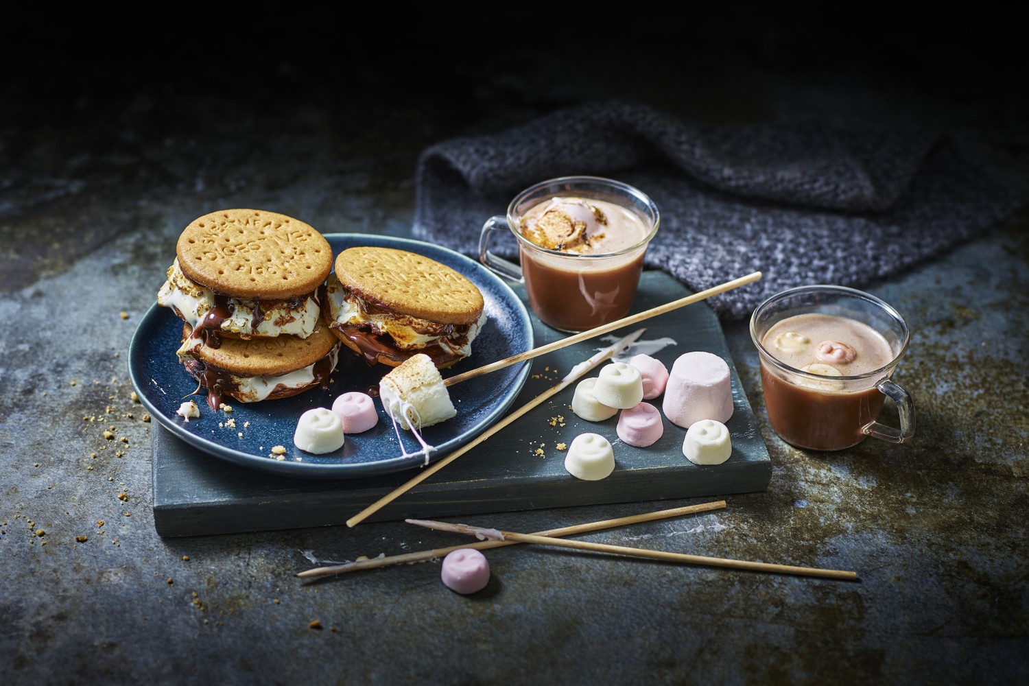 Super quick and easy s'mores