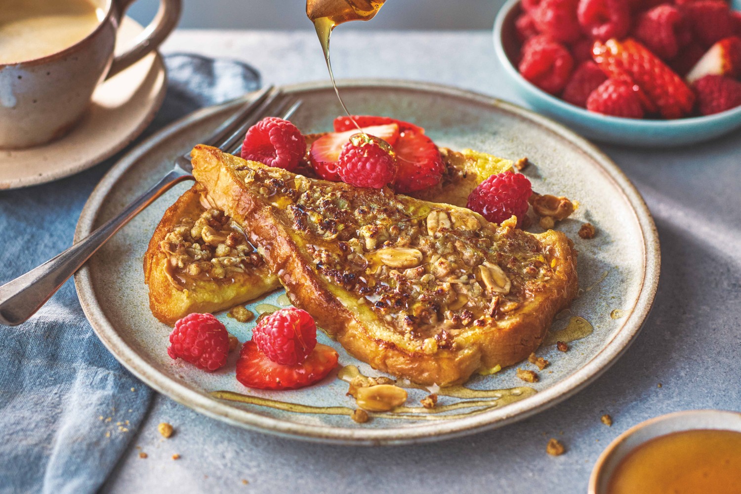 Peanut butter French toast
