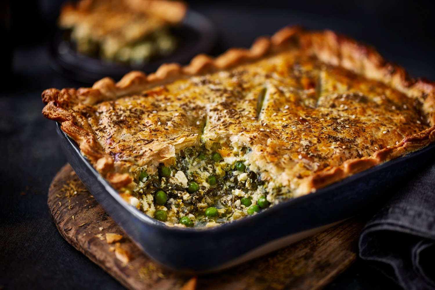 Spinach and feta pie recipe