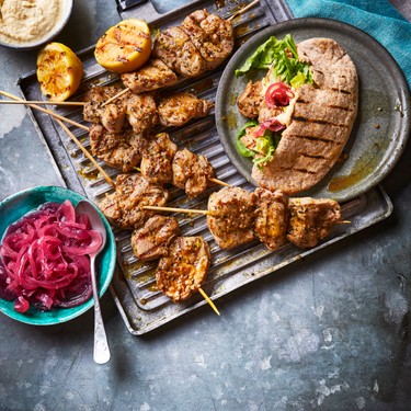 Lyndon Dykes' pitch-perfect pork souvlaki Recipe | M&S